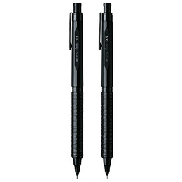 Pentel ORENZ自動鉛筆0.3/0.5-黑色金屬軸 PP3003