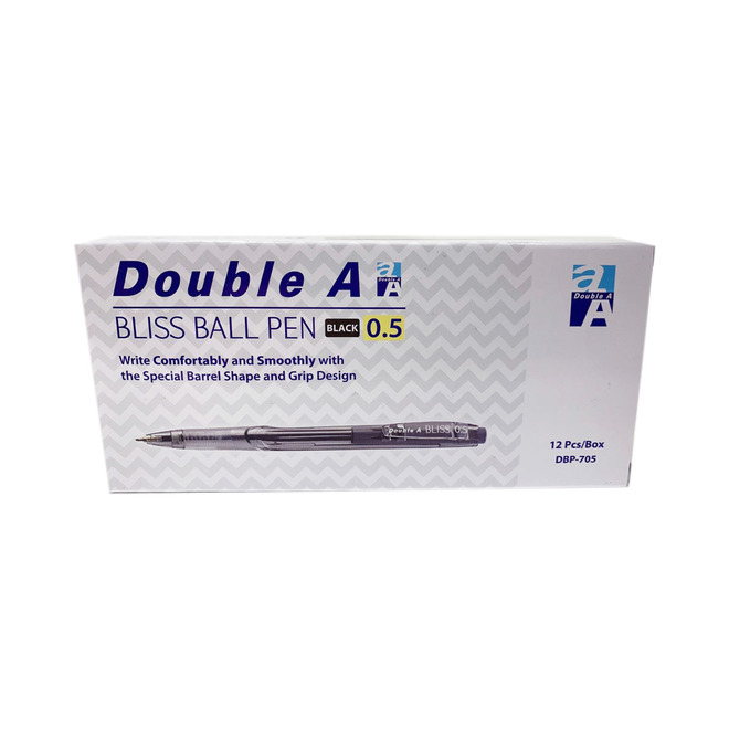 (量販)Double A Bliss側壓原子筆0.5 12入