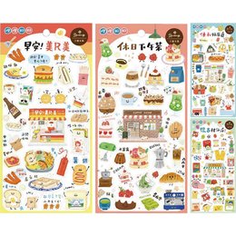 哩哩扣扣透明手帳貼紙