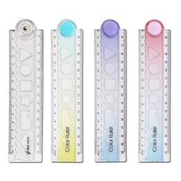 30cm摺疊尺 (顏色隨機出貨)