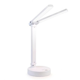 aibo 雙頭多角度 充電式LED摺疊三段色溫檯燈