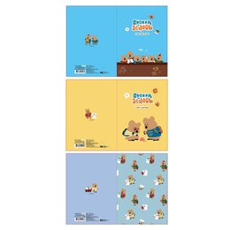 DINOTAENG 25K橫線固頁筆記本