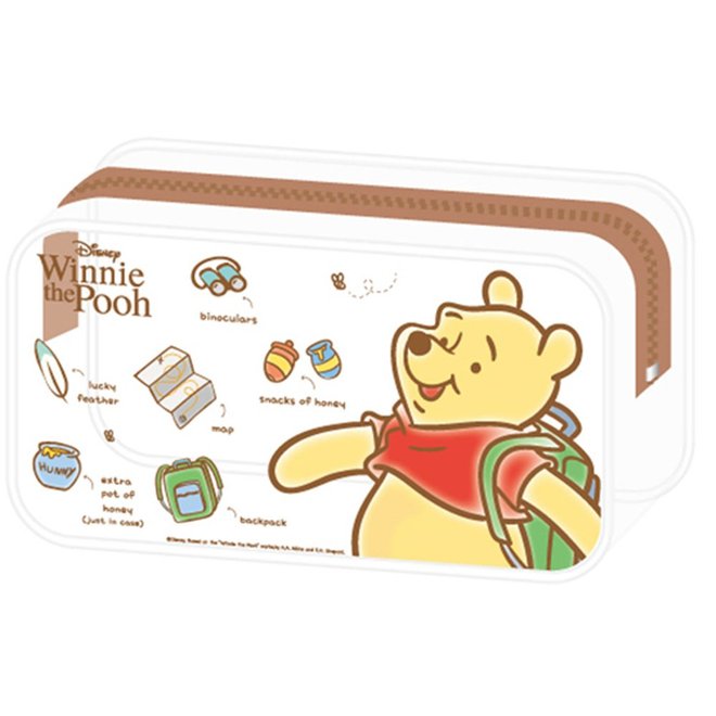 迪士尼透明萬用筆袋
