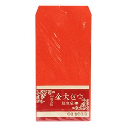 12K鳳尾紋金大包紅包袋 L22-002
