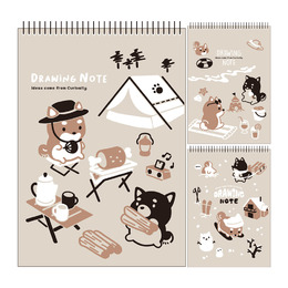 18K 汪旅日記上翻活頁素描本