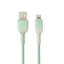 iPhone冰晶綠漸層傳輸線