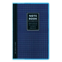 90K藍色書套筆記(橫線)
