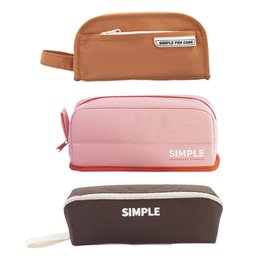 極簡系列筆袋-三款 (款式隨機出貨)