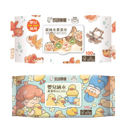 Duga&Hook超純水柔濕巾100抽(加蓋)