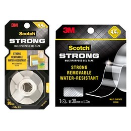 3M 可移除強力雙面膠帶 (透明)