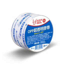 四維鹿頭牌 OPP單捲包膠帶 60mm*36.4M