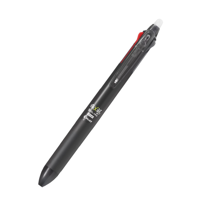 (限量款) PILOT 三色按鍵魔擦筆Slim 0.5mm LKFBS-60EF (可選印刷或無印刷版)