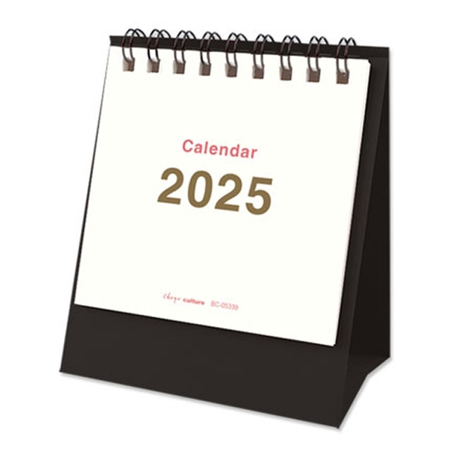 2025年 100K桌上型月曆