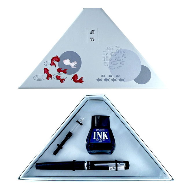 PLATINUM-白金鋼筆PNS-5000 (三角禮盒裝 禮盒款式隨機)