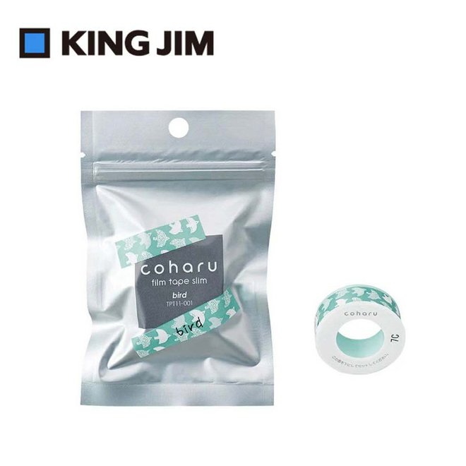 [KING JIM]TEPRA LITE熱感式標籤薄膜膠帶11mm
