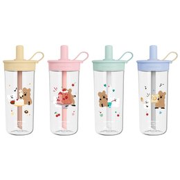 樂扣 嚼對FUN飲吸管杯-呆萌町