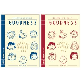 史努比加厚燙金筆記 16K方格