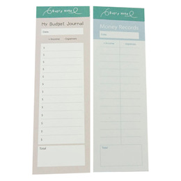 小秩序便籤 理財收支表