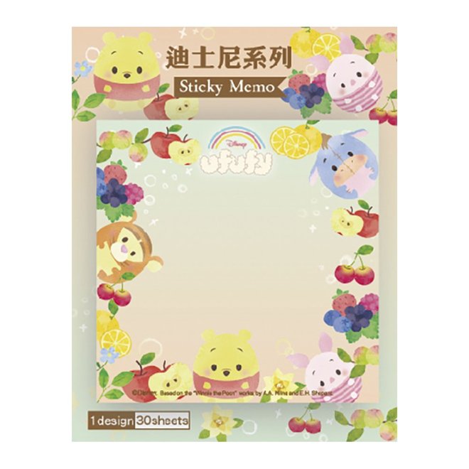 迪士尼便利貼-正方型