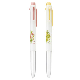 Pentel i + 花草系列 三色筆管