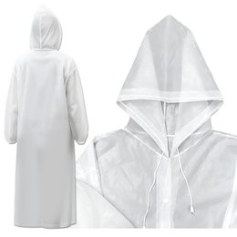 時尚成人雨衣-白色