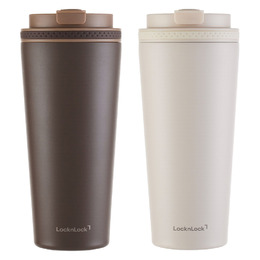 樂扣手提瓷感咖啡杯550ml