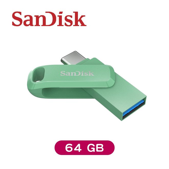 SanDisk Ultra Go Type-C 3.2雙用隨身碟64GB/128GB/256GB