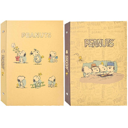 史努比牛皮紙26孔夾