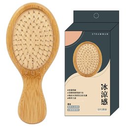 STRAWMAN涼感按摩梳-不鏽鋼針