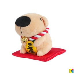 [貓貓蟲-咖波] 10cm招財狗狗絨毛娃娃