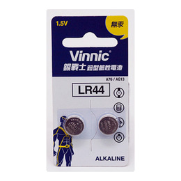 VINNIC水銀電池LR44/1.5V-2入289-32