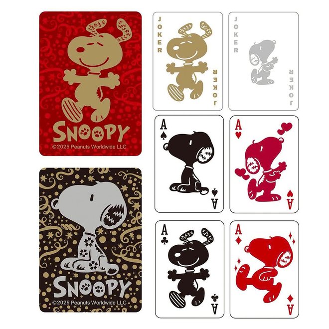 SNOOPY撲克牌 (燙金紀念版)