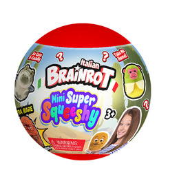 義大利腦腐系列 驚喜圓滾滾絨毛盲盒吊飾 (款式隨機出貨)