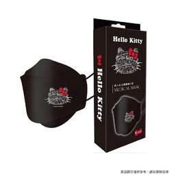 Hello Kitty 4D立體醫療口罩-字母款