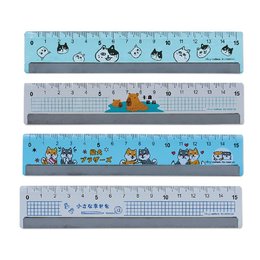 壓克力鐵邊尺-15cm