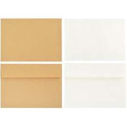 原色歐式標準卡信封