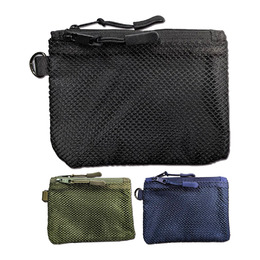 雙拉鍊網狀收納袋(S)