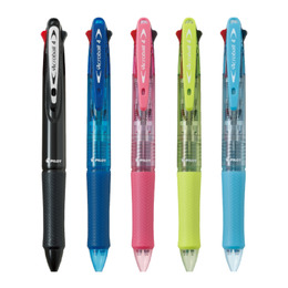 PILOT 四色輕油舒寫筆(0.7) BKAB-45F
