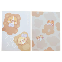 柯基犬 16K 加厚橫線筆記本