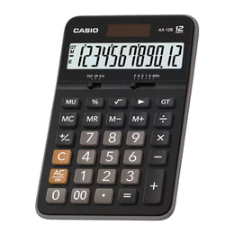 CASIO 12位元 計算機AX-12V(B)