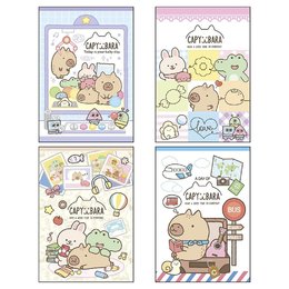 水豚32入萬用便條紙(A) (款式隨機出貨)