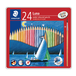 施德樓 LUNA基礎水性色鉛筆24色