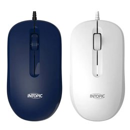 INTOPIC 光學有線靜音滑鼠
