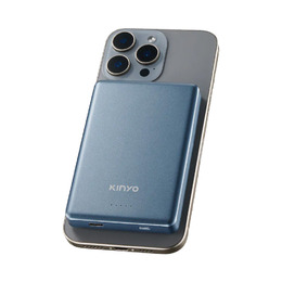 KINYO KPB2655GB薄型磁吸+手錶10000藍 行動電源