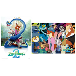 Zootopia 2 動物方城市2 拼圖108片