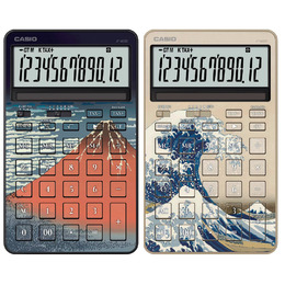 CASIO 葛飾北齋浮世繪計算機