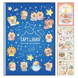 25K 水豚方格厚筆記