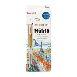 Pentel 設計家專用8色筆-12色套組