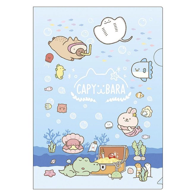 水豚L型書夾A