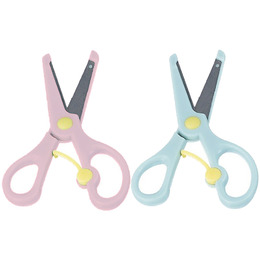 簡易安全剪刀 (顏色隨機出貨)